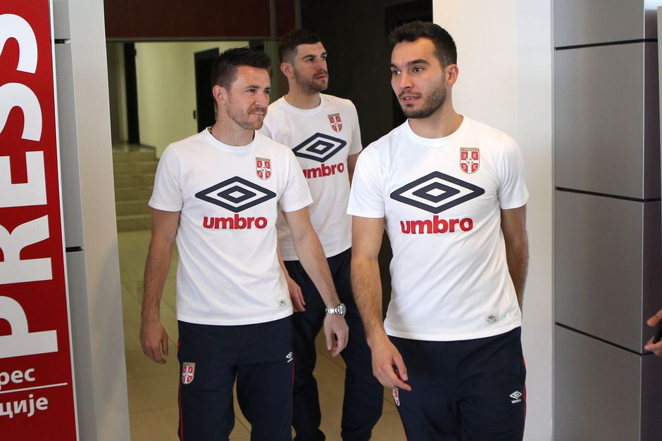 Branislav Ivanović i Nemanja Matić pred meč Gruzija - Srbija, kvalifikacije za SP 2018