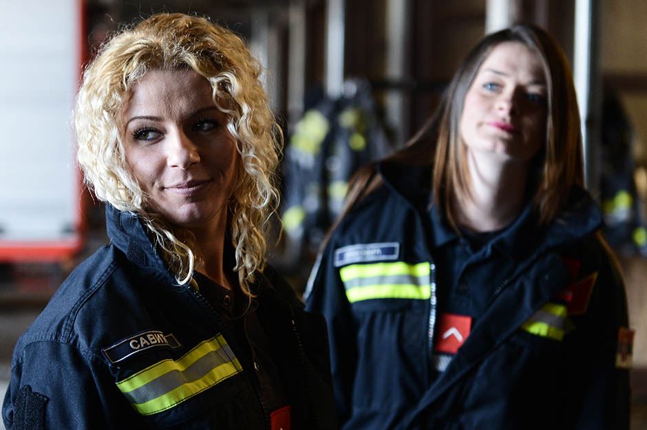 Žene vatrogasci u Beogradu FOTO