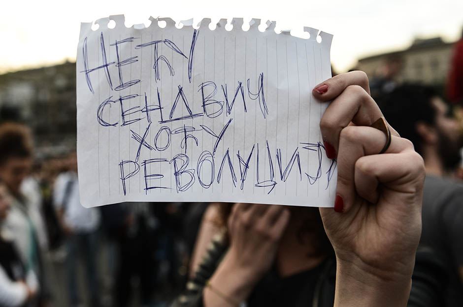 Protesti - nastavak posle Uskrsa