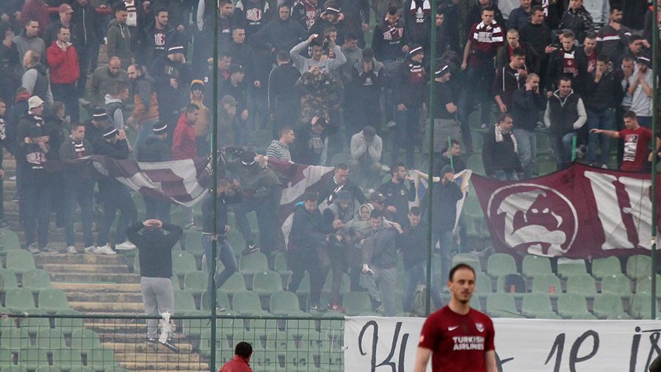 Sarajevo Sloboda topovski udar povređen navijač