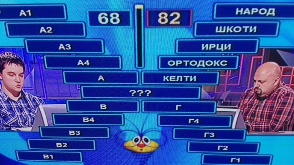 TV Slagalica superfinalisti Vladimir i Žarko rešavanje asocijacija