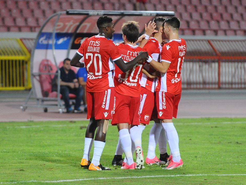 Crvena zvezda - Čukarički povreda Branka Jovičića