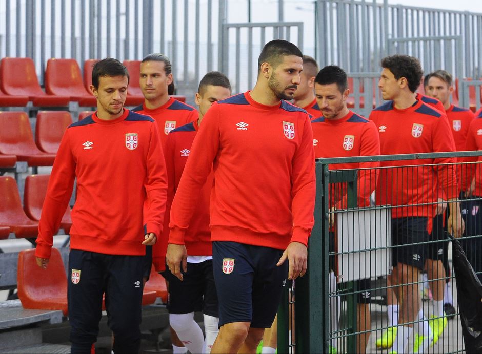 Poslednji trening reprezentacije Srbije kvalifikacije za Svetsko prvenstvo u Rusiji
