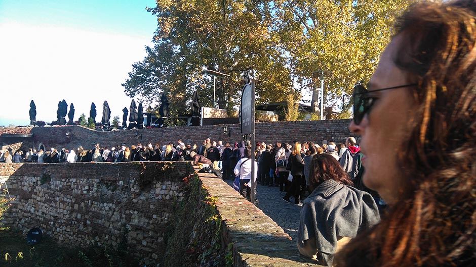 Sveta Petka - vernici na Kalemgdanu