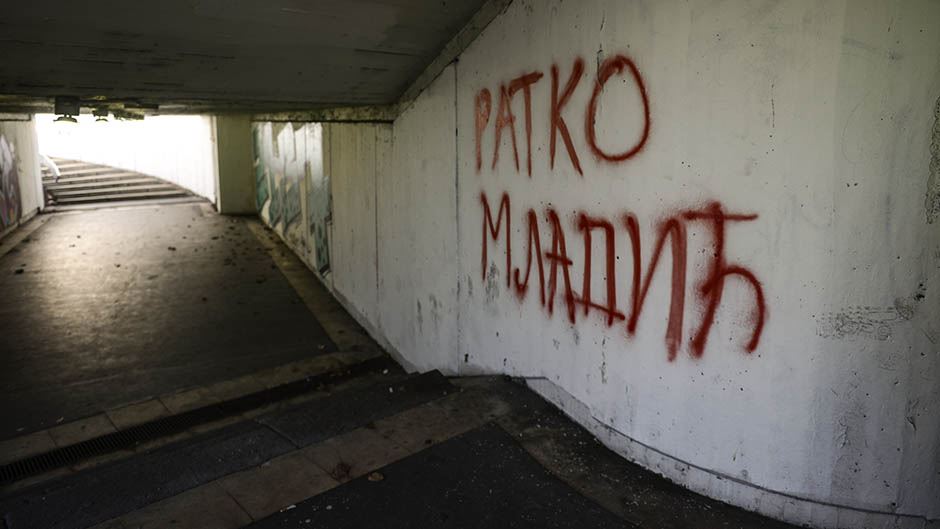 Ratko Mladić grafiti podrške u Beogradu nakon presude Haškog tribunala FOTO