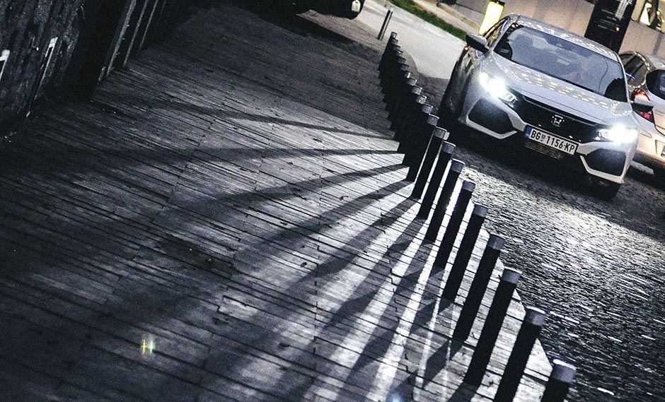 Honda Civic Sivik test automobila