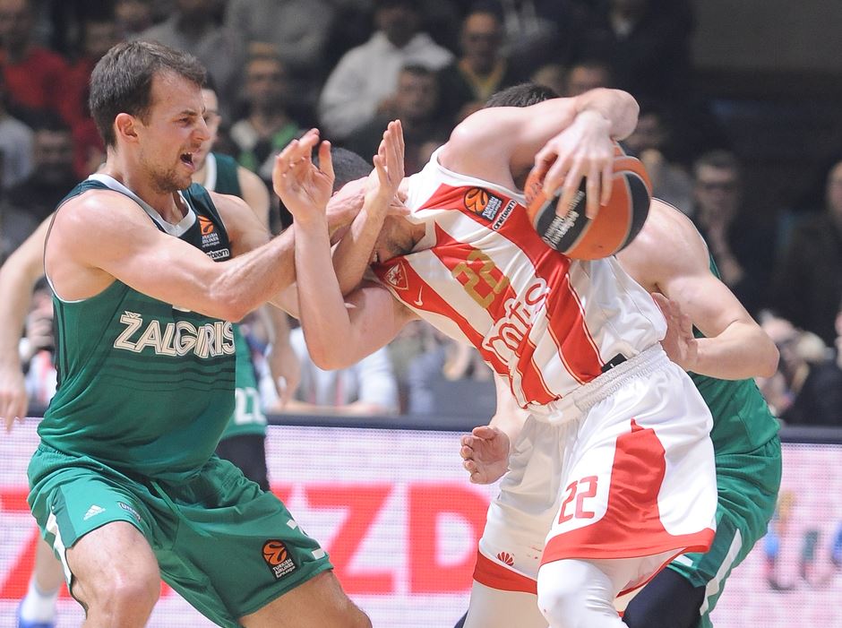 Crvena zvezda Žalgiris Evroliga januar 2018