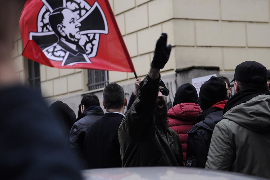 Milan Nedić skup Osnovno javno tužilaštvo u Beogradu podnelo je nekoliko krivičnih i prekršajnih pri