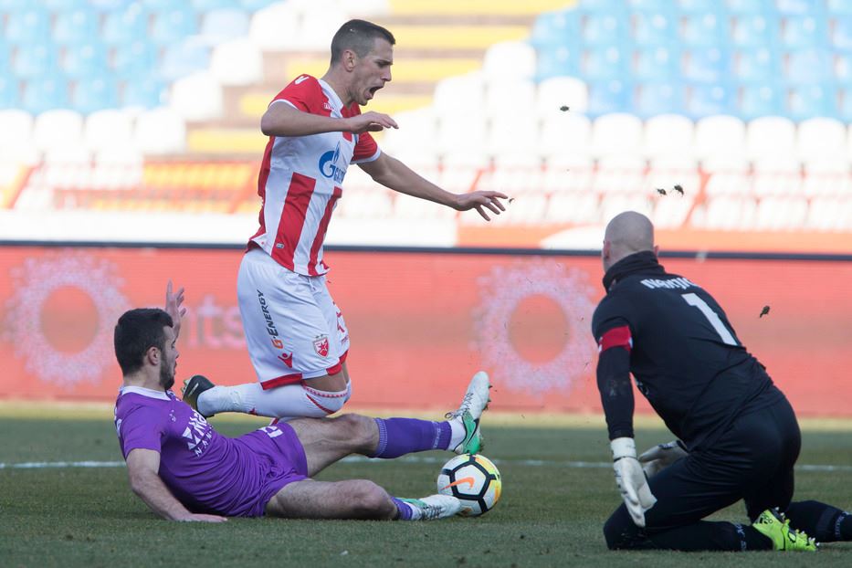 Crvena zvezda - Javor 3:0, Aleksandar Pešić golovi i asistencija