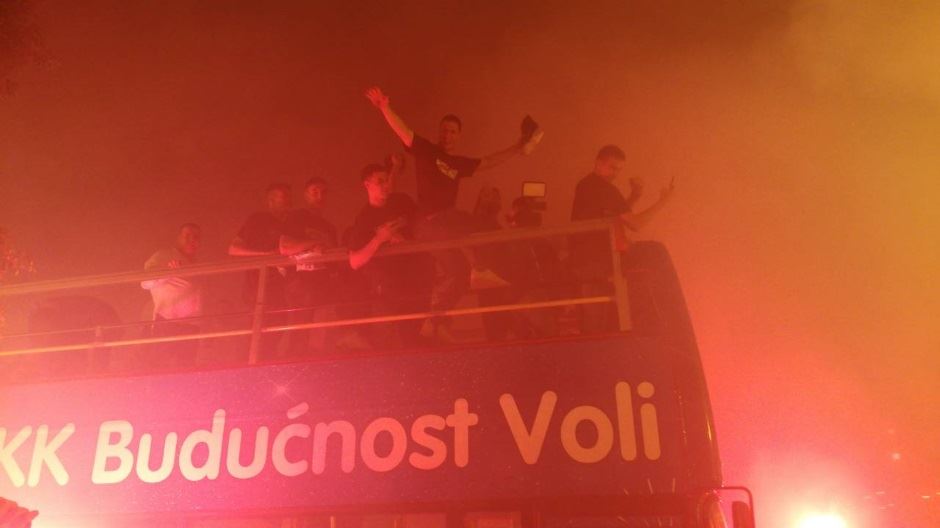 KK Budućnost Podgorica proslava ABA titule