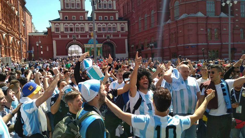 Svetsko prvenstvo u fudbalu Argentinci i Brazilci navijači