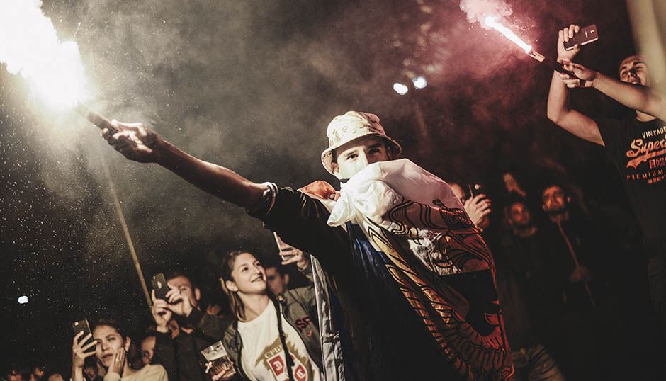 Srbija - Brazil 0:2, bakljada u Beogradu FOTO