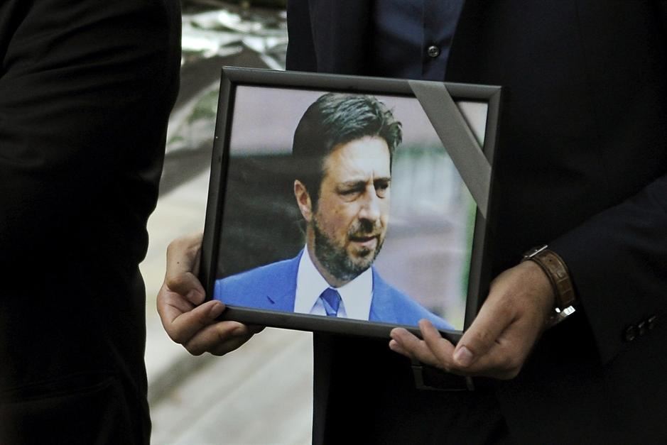 Advokat Dragoslav Miša Ognjanović sahrana Novo groblje FOTO