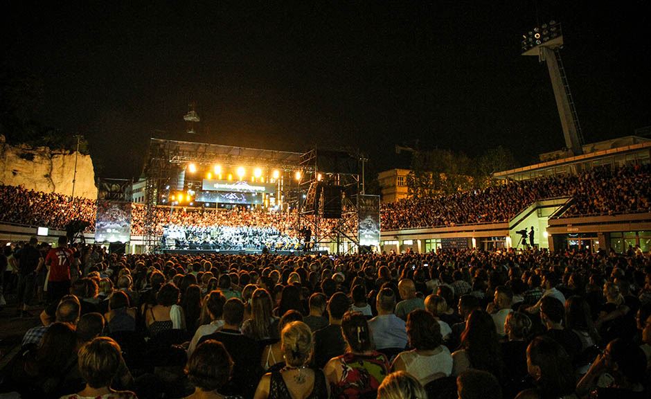 Noć muzike Tašmajdan - Karmina Burana Fotografije sa koncerta