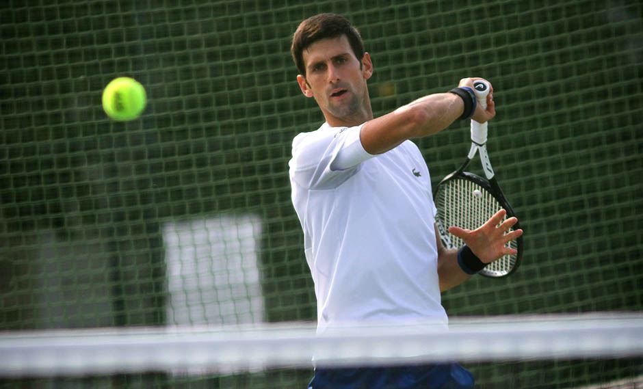 Novak Djoković trening u Beogradu (FOTO)