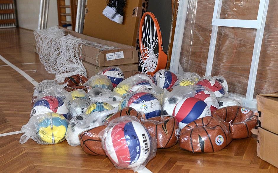 Sportski rekviziti za učenike OŠ "Drinka Pavlović"