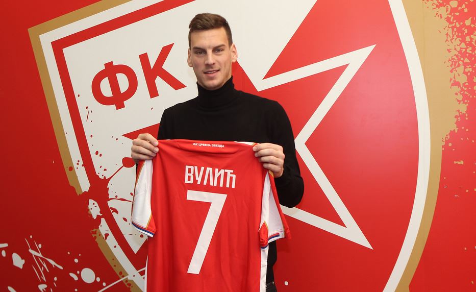 Miloš Vulić promocija u Zvezdi: Dres sa brojem sedam