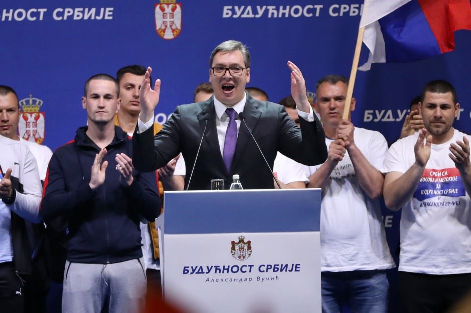 Miting Budućnost Srbije u Beogradu