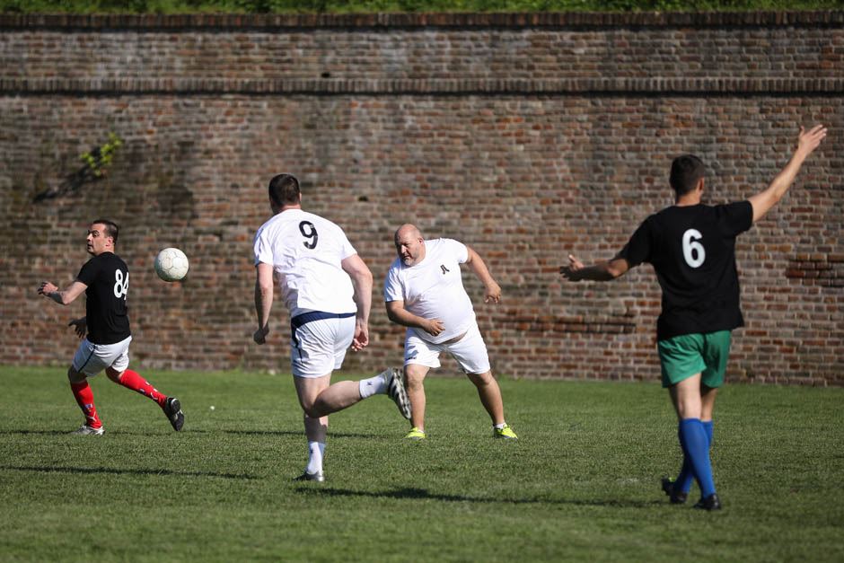 Mršavi - Debeli fudbalska utakmica 2019, fotografije