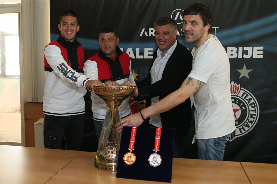 Finale Kupa sastav Partizana