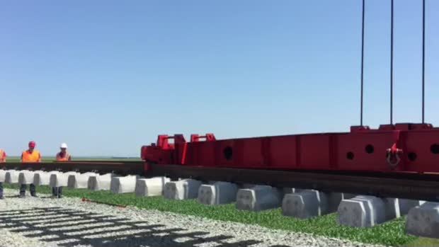 Pruga  Beograd - Budimpešta - prvih 17 kilometara