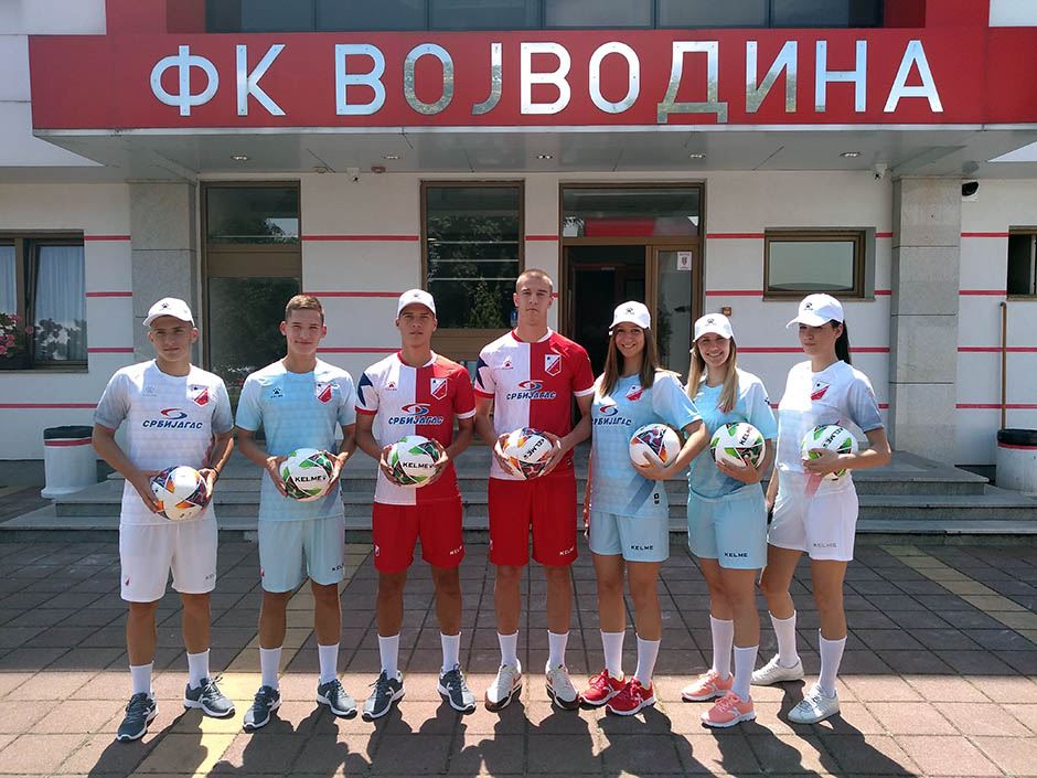 FK Vojvodina ugovor za dresove Kelme na dve godine, 600 hiljada evra