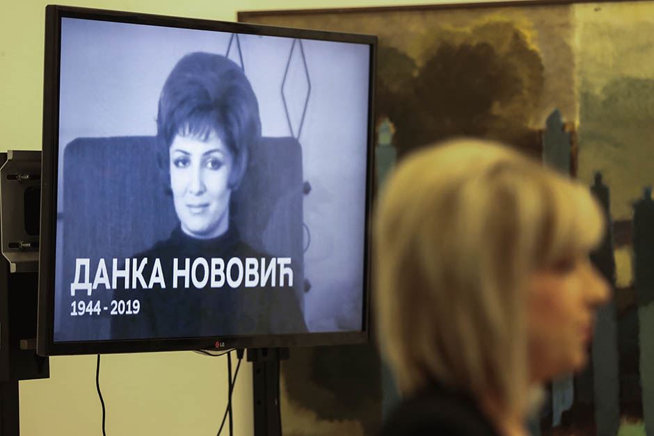 Danka Novović komemoracija i sahrana