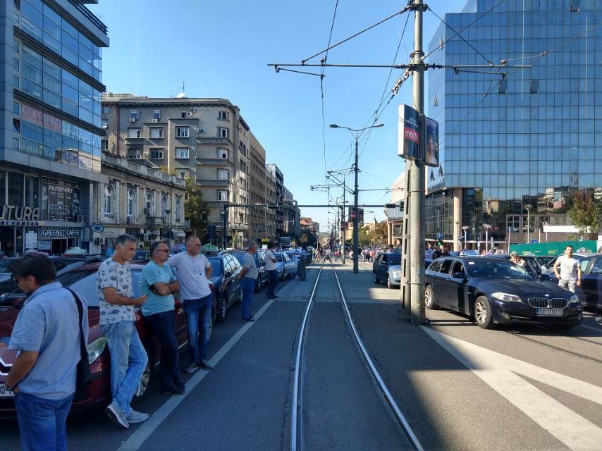 Protest taksista - i danas od 13 do 15 sati