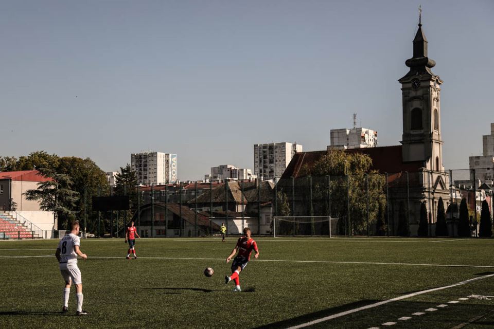 MONDO reportaža na malim terenima GSP Polet Dorćol - IMT, Bežanija - Dedinje, Non-league day