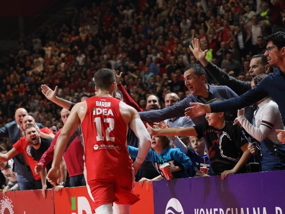 Derbi Zvezda - Partizan UŽIVO (ABA liga 2019-20): Fotografije iz Pionira