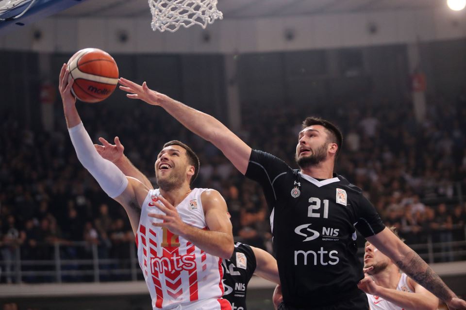 Kup Radivoj Korać: Partizan - Crvena zvezda 85:84 Partizan je osvojio Kup Koraća!