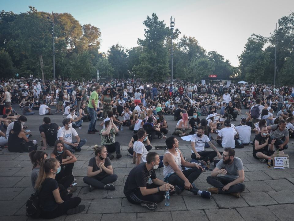 Protest Beograd uživo prenos live stream demonstracije Skupština 2020