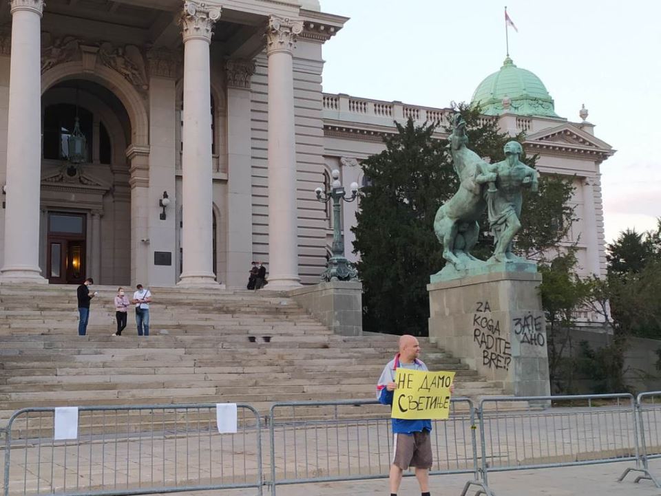 Protesti Beograd Srbija uživo prenos livestream TV (FOTO i VIDEO)