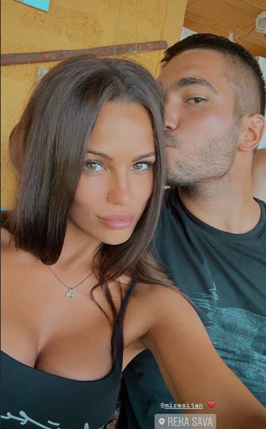 Mirko Šijan i Bojana Rodić posle tuče zagrljeni Instagram foto