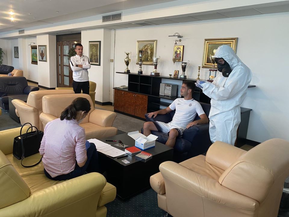 Partizan testiranja korona virus UEFA Liga Evrope