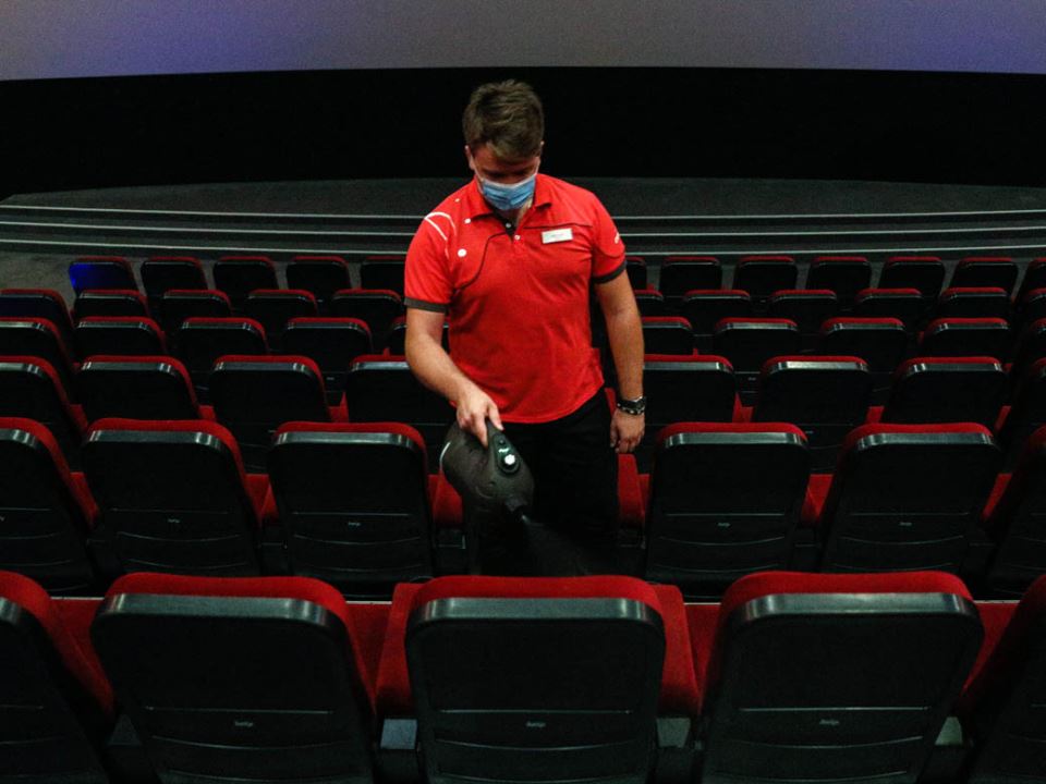 Bioskopi Beograd otvaranje dezinfekcija korona virus mere popuštanje FOTORGAFIJE