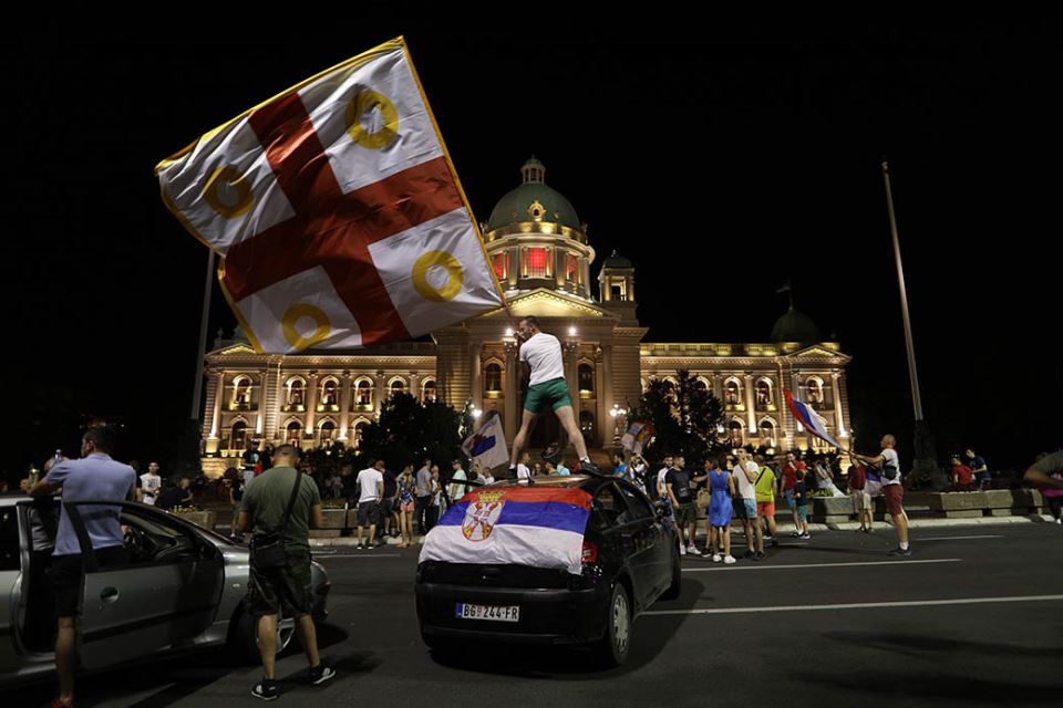 Crna Gora izbori UŽIVO Beograd slavlje Skupština fotografije