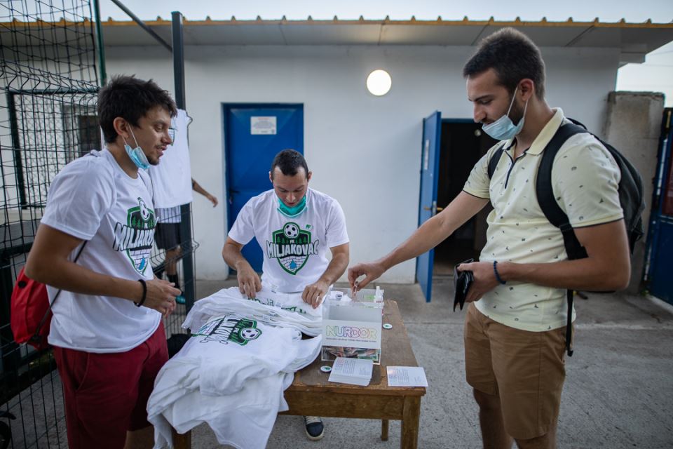 Miljakovac igra Feniks kup na stadionu Voždovca
