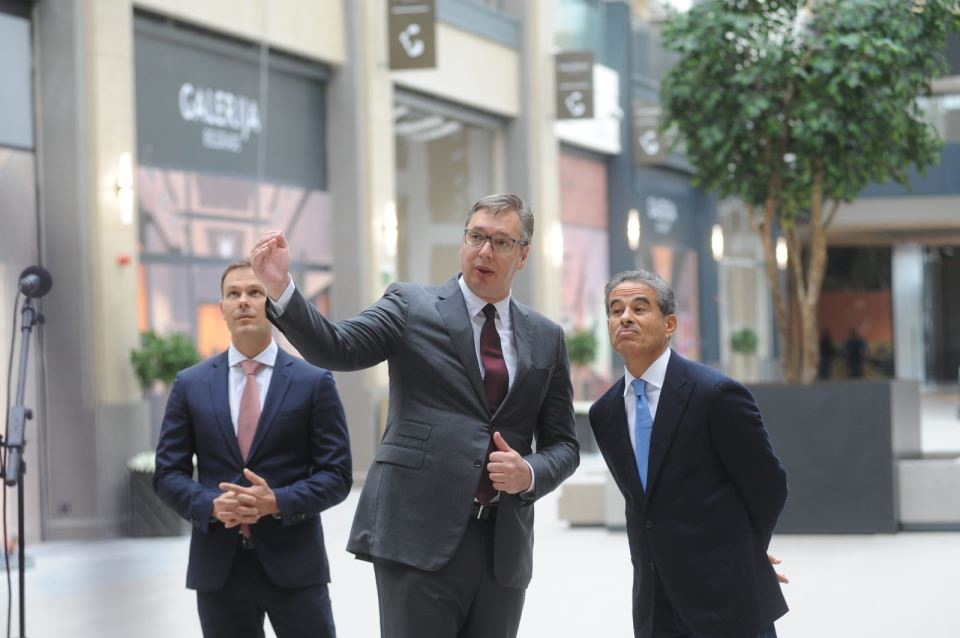 Aleksandar Vučić tržni centar obilazak Beograd na vodi Predsednik