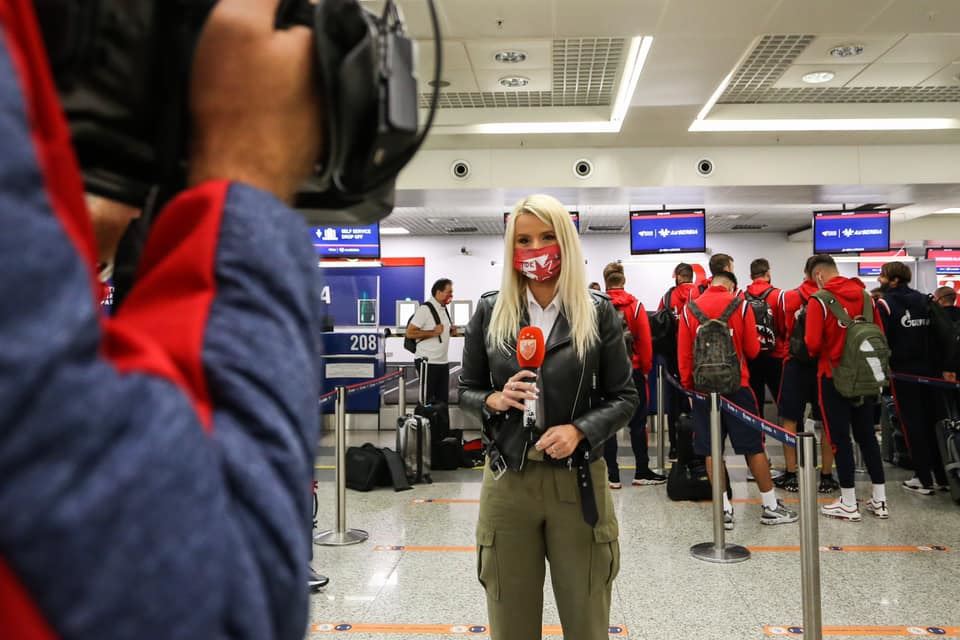 Crvena zvezda Ararat Jermenija Liga Evrope Kipar aerodrom Nikola Tesla fotografije