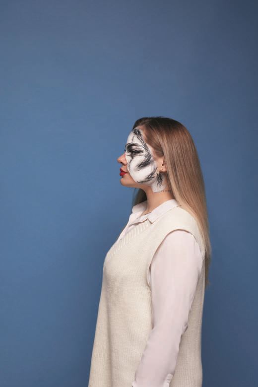 wanted magazin stampano izdanje print lice sa oziljkom marina arsic