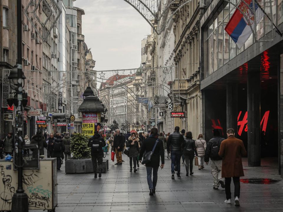 beograd novogodisnji praznici korona virus guzve mostovi foto