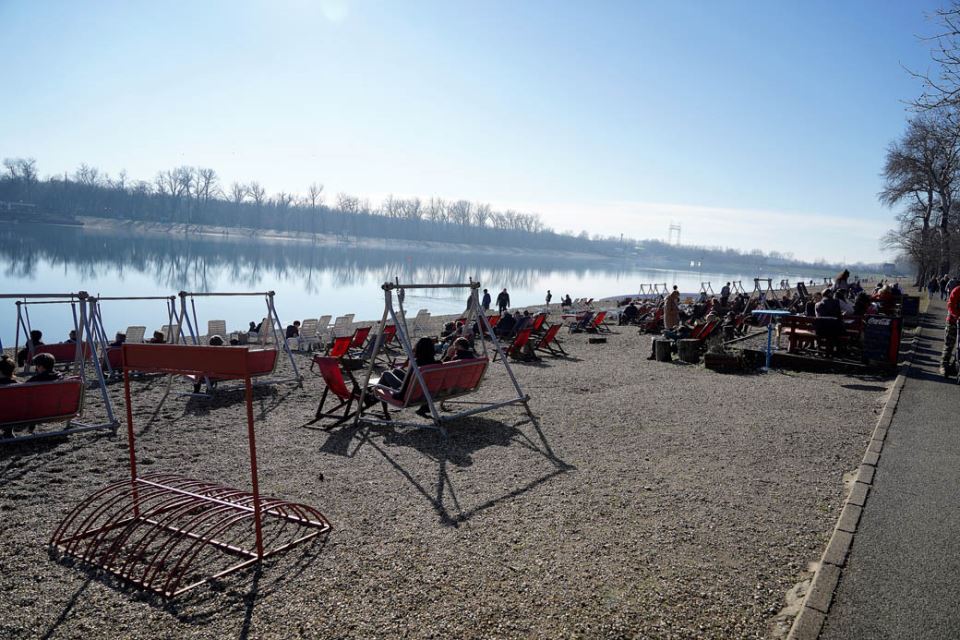 ada ciganlija nova godina lepo vreme januar 2021 fotografije