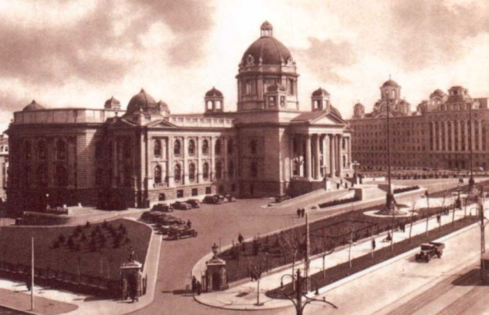 skupstina srbija plato ograda ivica dacic podizanje foto 