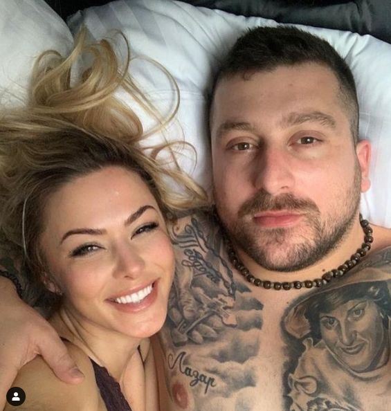 Mladen Vuletić u vezi s Jelenom Pešić