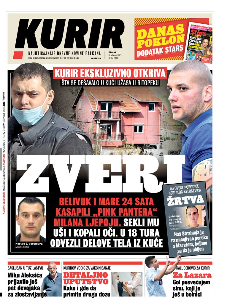 prelistavanje sutrasnje stampe 9 februar