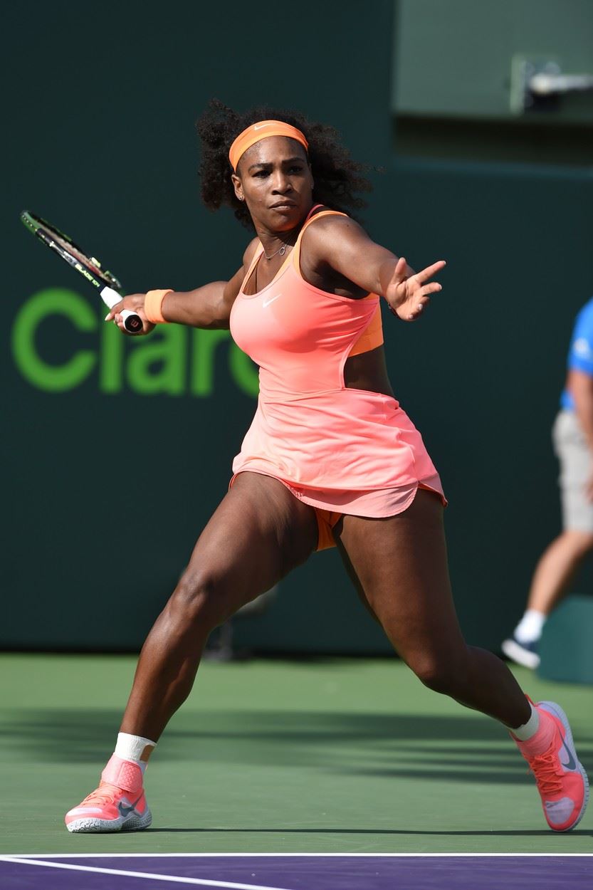 Serena Vilijams na Superboulu kako je smršala