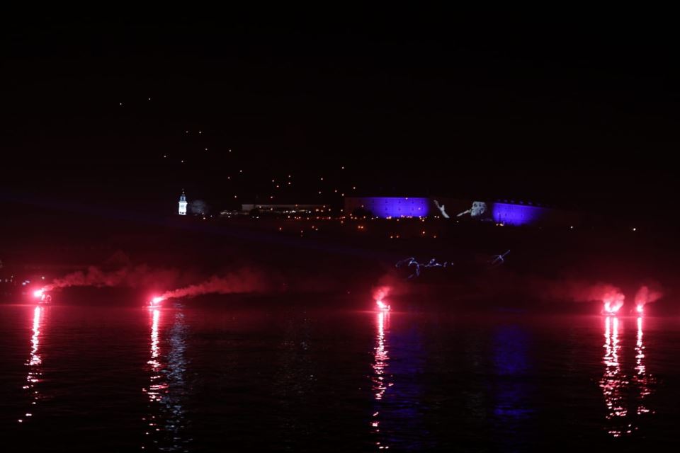 djordje balasevic novi sad ispracaj baklje video 