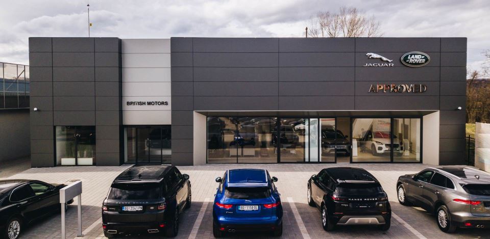 British Motors Zapad Cacak Jaguar Land Rover prodajno-servisni centar