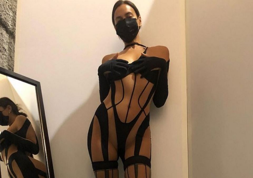 irina sajk u donjem vesu foto